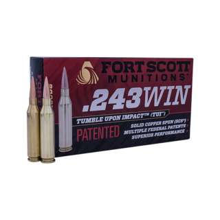 Fort Scott Munitions 243 WINCHESTER 58 Grain