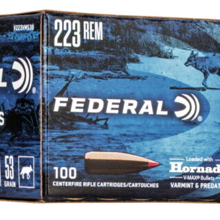 Federal Premium HORNADY V-MAX BULK .223